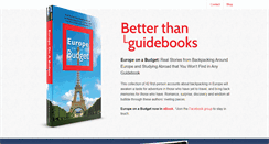 Desktop Screenshot of europebackpack.com